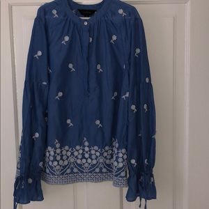 J crew like new long sleeve blouse PXS
